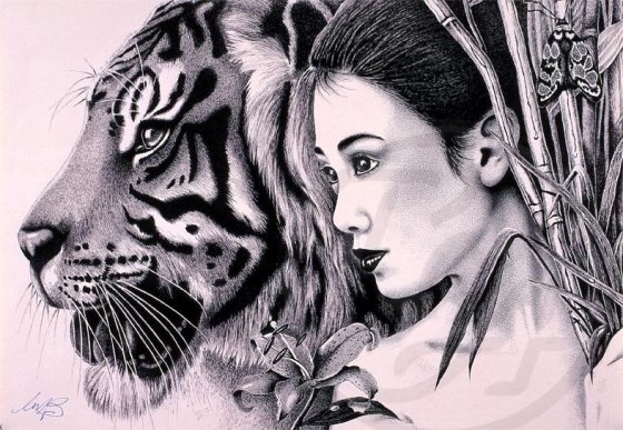 Lady-with-Tiger